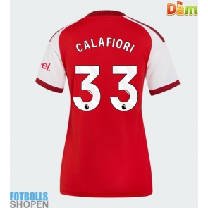 Billiga Arsenal Riccardo Calafiori #33 Hemmatröja Dam 2026-27 Kortärmad